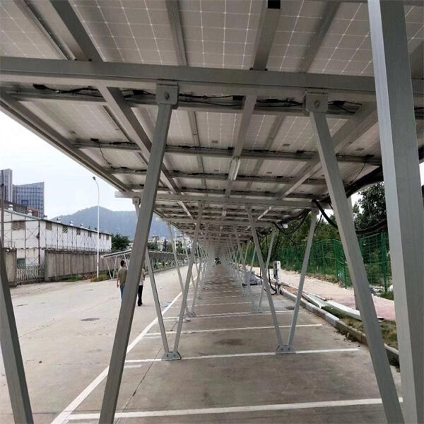Single Pole System Solar Carport factory