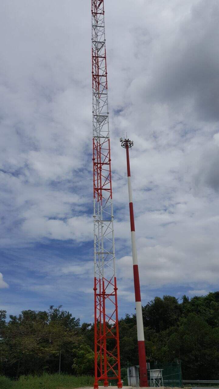 Angle Steel Telecom Självbärande vinkeldetaljer