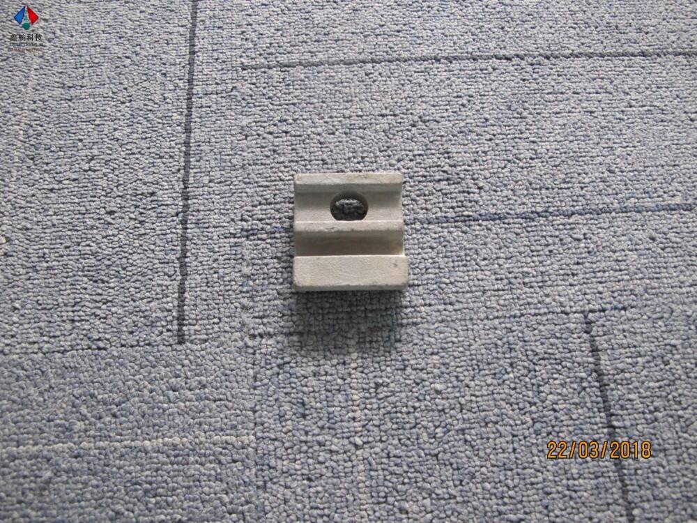American Standard Galvanized Steel Parts CNC Machining Parts for turres details