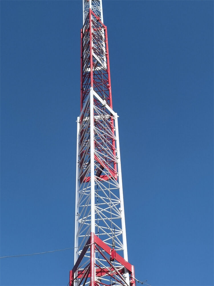 Dettagli della torre di comunicazione autoportante in acciaio COW (Cell On Wheels).