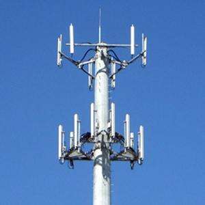 Communication Rooftop Tower Monopole supplier