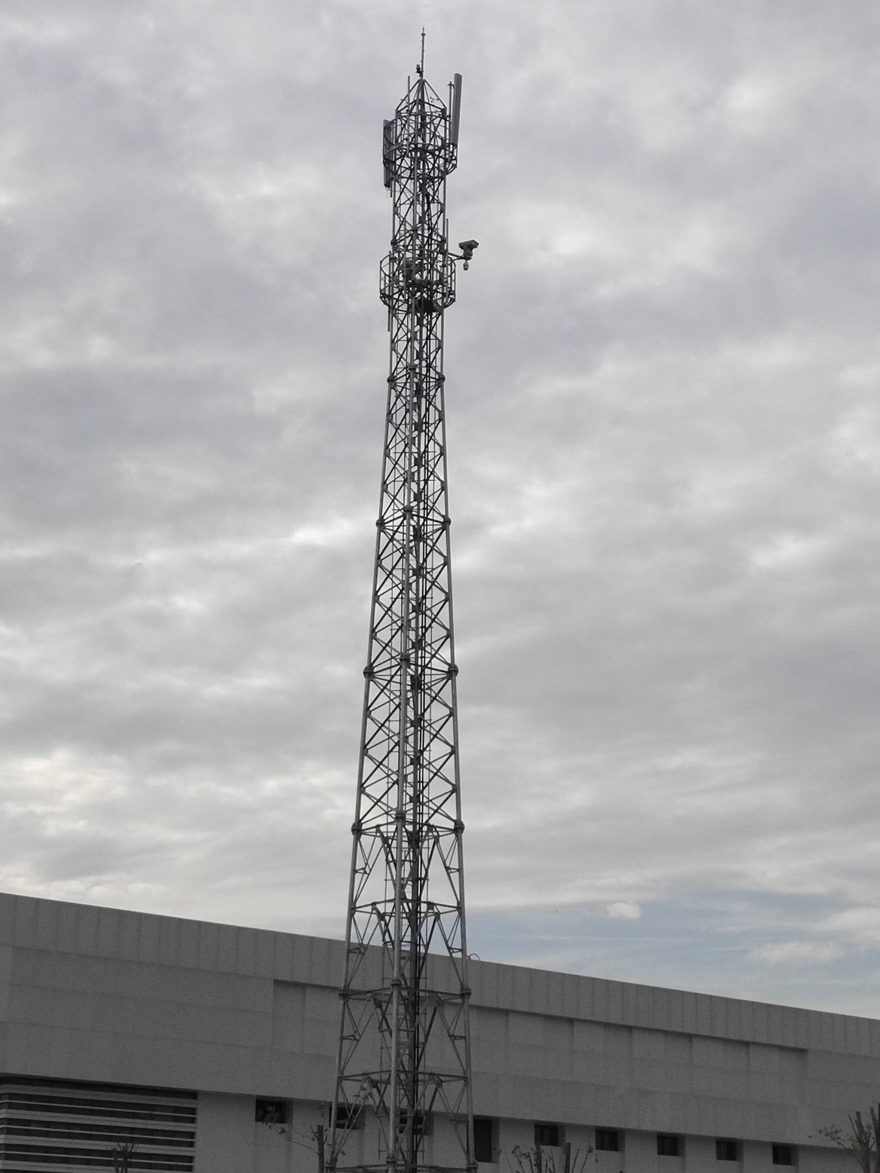 Detaloj de Telecom Steel Tower