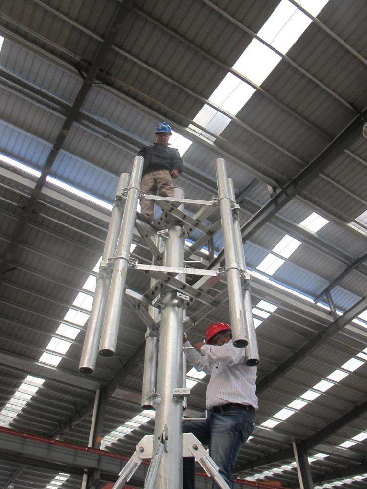 21m Telecom Angular Roof Top Tower supplier