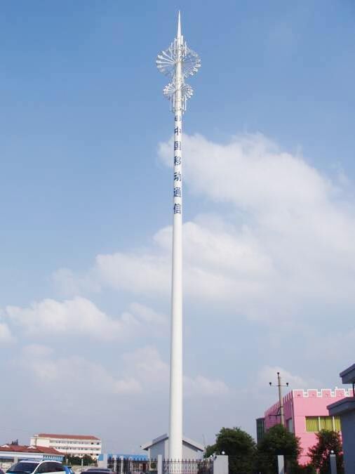 Komunikimi Rooftop Tower Fabrika monopole