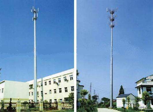 Fornitore di monopole per torre sul tetto di comunicazione