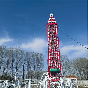 Mast Steel Self-Supporting Communication COW (Cell On Wheels) Tower