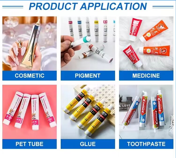 product oem soft plastic squeeze flat tube screw top lid foundation sunscreen bbcc face eye cream cleanser skin care masks cosmetic-17