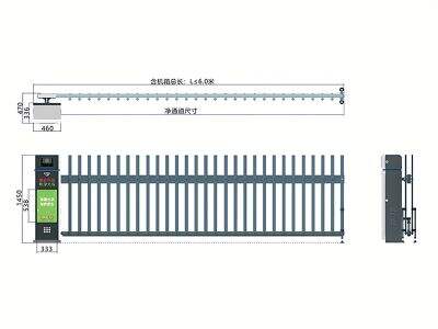 Anti-collision Barrier Gate:Fast Speed and Protecting the Car