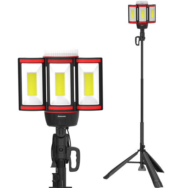 Compact flood lights with stand deliver bright, reliable lighting wherever you need it.