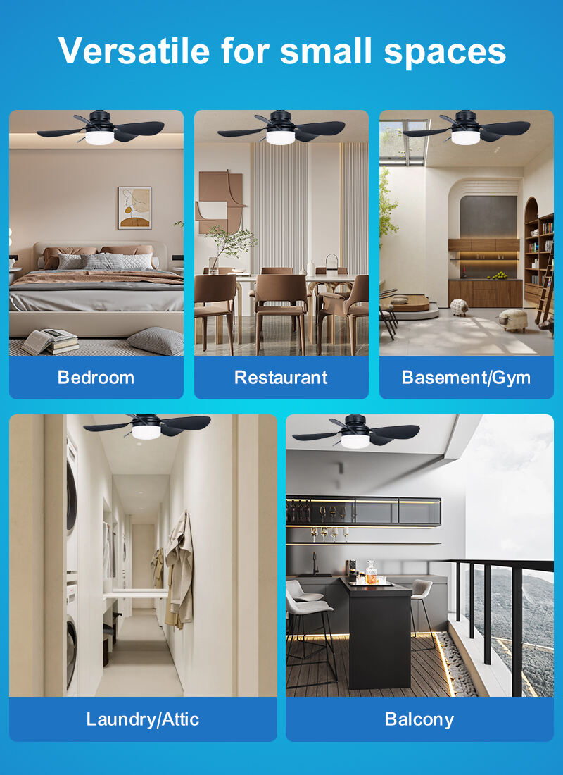 Fan Light E27 Bulb Screw Inwith Control Ceiling Fan with Light in Bulb Holder Replacement Living Room Fan Light Bulb with Remote factory