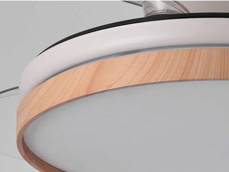 China OEM ODM Led Lamp with Fan Retractable Ceiling Fan with Light Led Rotating Ceiling Fan with Light and Remote Control supplier