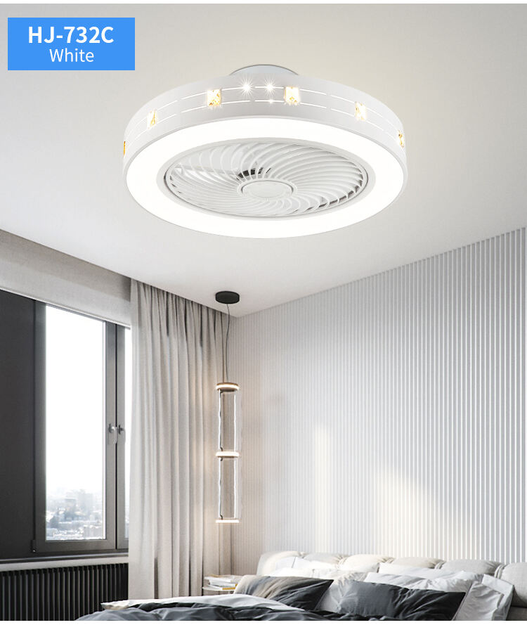 Hot Selling Fandelier Ceiling Fan with Light and bluetooth Speaker Smart Controller Wi-fi Ceiling Fan with Light Remote Control factory