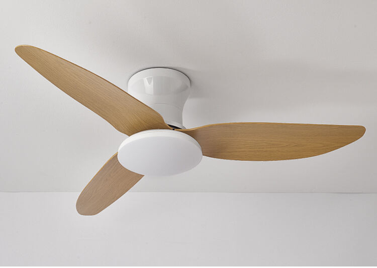 High Bright Home Fan and Light Modern Fan with Lamp White Nordic Pendant Lamp and Fan with Remote Control factory