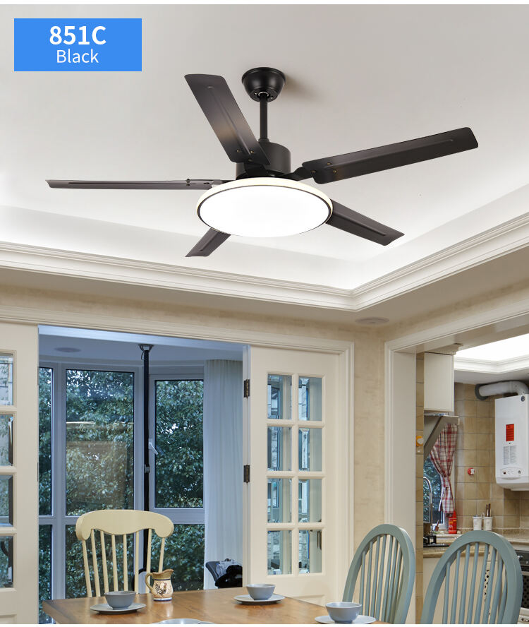 Good Flush Mount White Indoor Ceiling Fans with Light and Remote 42 52 Inch Black Modern Wifi Ceiling Fan Light Kit for Bedroom manufacture