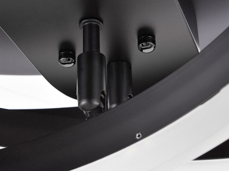 Unique Modern White Ceiling Fan with Light for Bedroom Fan Lamp 72w Led Ceiling Fans Light and Remote Control 3 Colors Dimmable details