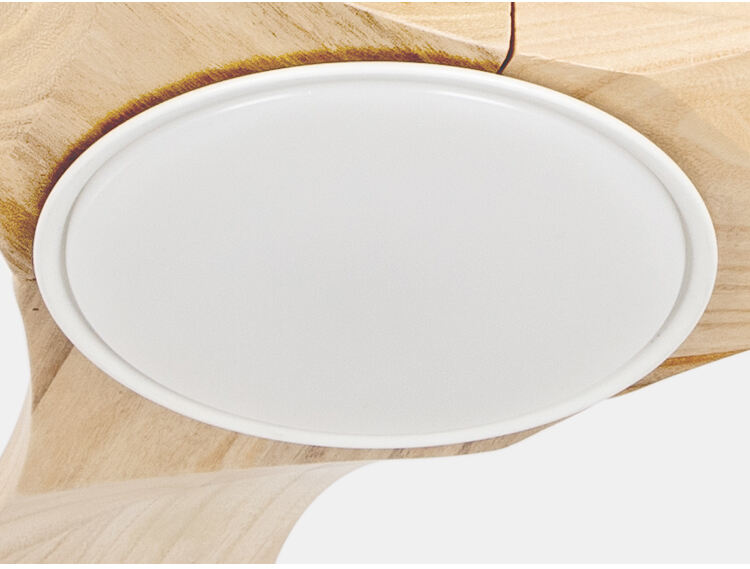 Propeller Ceiling Fan Light Dimmable Minimalist Ceiling Fan with Light 3 Metal Blades LVD Ce EMC Rohs Fan and Light in Ceiling supplier