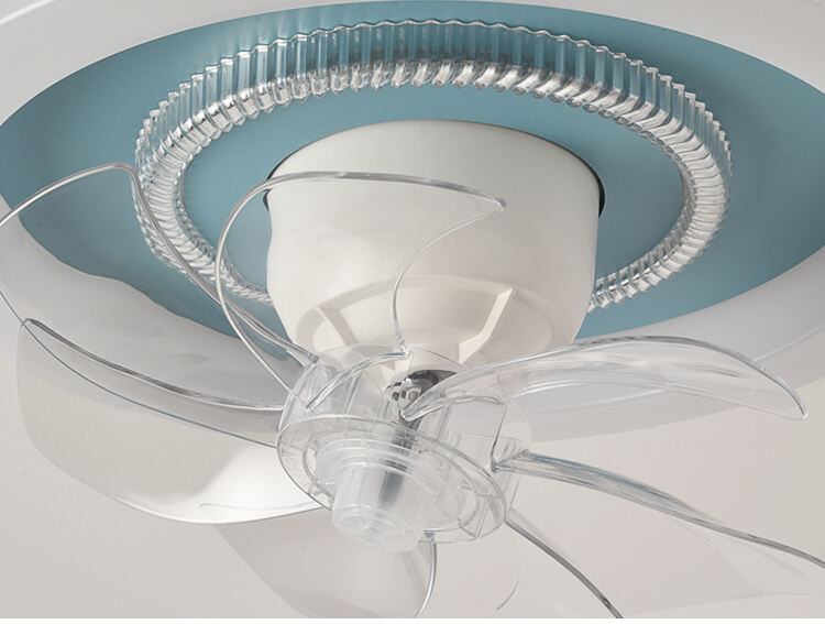 XD176 360 ° Rotating Children's Ceiling Fan with Light Fan Lamp with App Control Tuya Alexa Google Control factory