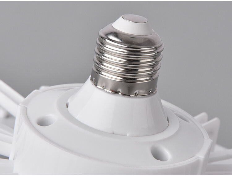 Factory Socket Fan Light Bulb Small Socket Fan Light Dimmable Screw in Socket Fan Light with Remote Control factory