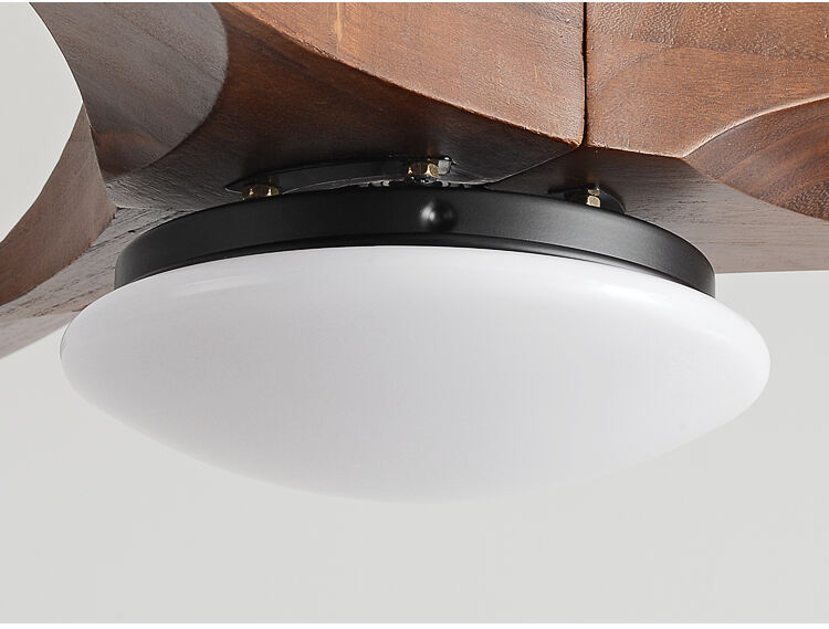 High Quality Propeller Ceiling Fan Light Minimalist Ceiling Fan with Light 3 Metal Blades Ce Rohs EMC Fan and Light in Ceiling factory