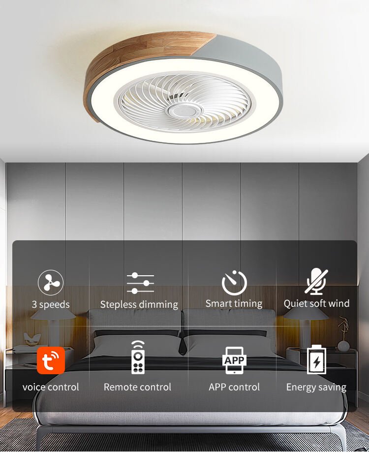 High Quality Quiet Ceiling Fan with Lights Uk Market Ceiling Fan with Lights and Remote Ceiling Fan Light Fixtures for Bedroom supplier
