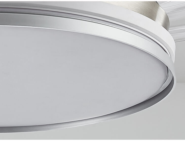 Y188 Modern Remote Control 42inch Bladeless 110/220v  Ceiling Fans with Lights Lamp Led Designer Luz Con Ventilador Oculto Techo supplier