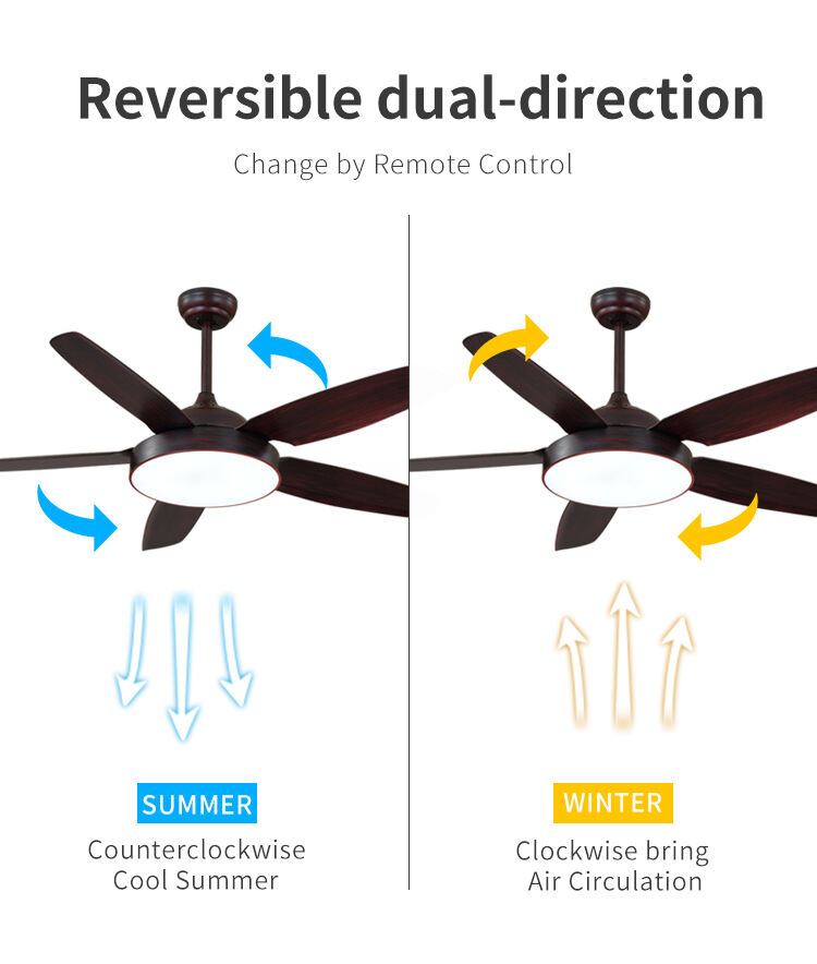 High Quality ABS 110V 220V Fan Light Indoor Ceiling Fan with Light and Remote 42 52 Inch Black Modern Wifi Ceiling Fan Light Kit manufacture