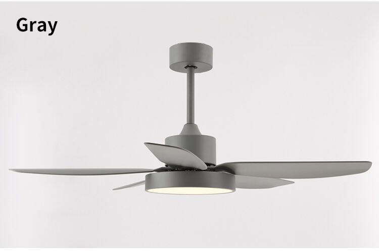 Flush Mount White Indoor Ceiling Fans with Light and Remote 42 46 52 54 Inch Black Modern Wifi Ceiling Fan Light Kit for Bedroom details