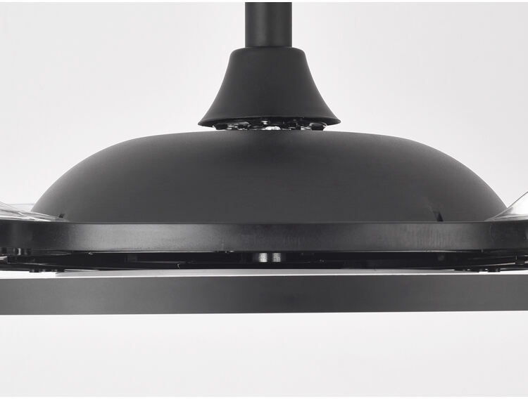 New 42in White Black Ceiling Fan with Light and Remote Control 4 Blades Fan with Lamp 42 Inch Ceiling Fan with Light for Bedroom details