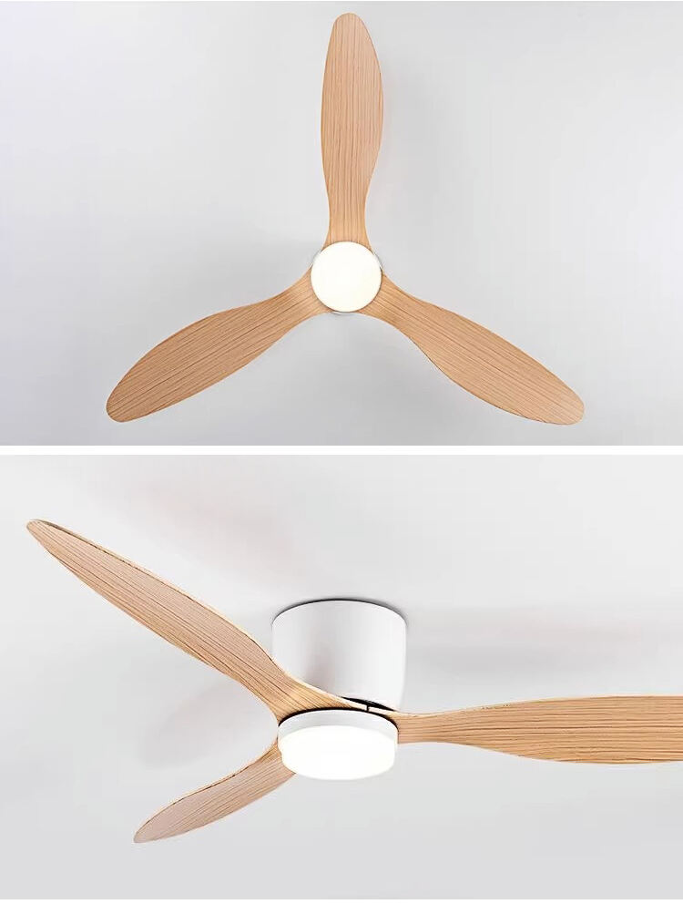 Contemporary Ceiling Fan with Light Modern Trending Modern Ceiling Light with Fan Ceiling Fan with Light and Remote factory