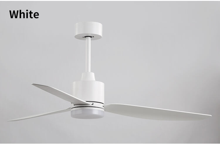 CCT Dimmable Propeller Ceiling Fan Light Minimalist Ceiling Fan with Light 3 Metal Blades Ce Rohs Fan and Light in Ceiling manufacture