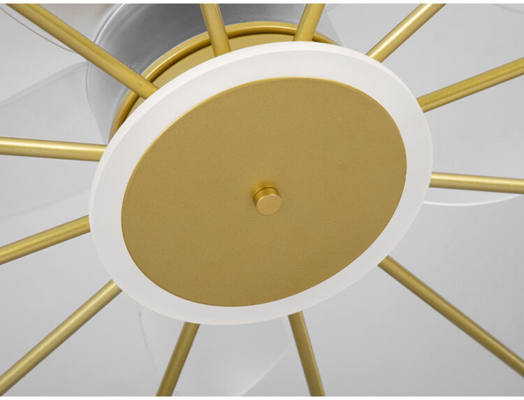 New Designer Decorative Fan with Light Ceiling Fans with Lights for Hall Living Room Popular Deadline Light with Fan details