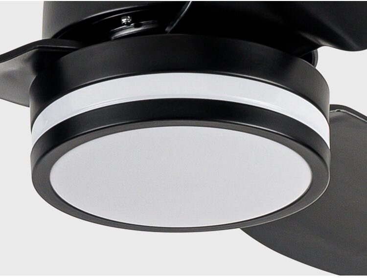 White Black Fandelier Ceiling Fan with Light Ceiling Fan Light with Remote Control Led Black Ceiling Fan Lamps for Living Room manufacture