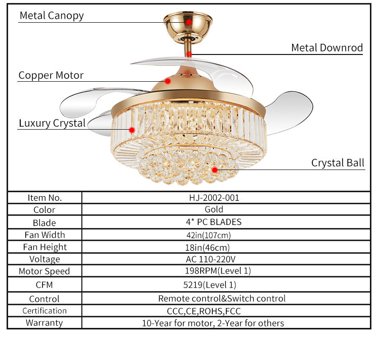 Good Prices Hanging Decor Light with Ceiling Fan Decorated Pendant Full Fancy Led Ceiling Light and Fan for Indoor Home manufacture