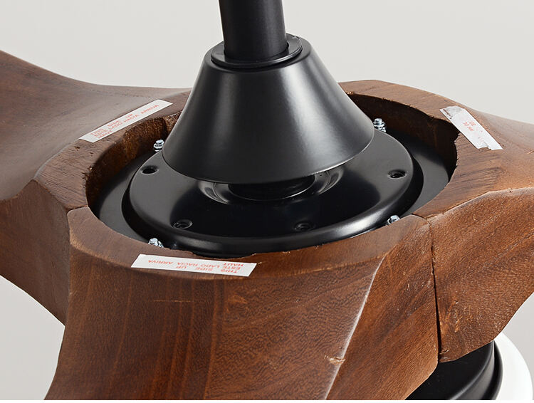 High Quality Propeller Ceiling Fan Light Minimalist Ceiling Fan with Light 3 Metal Blades Ce Rohs EMC Fan and Light in Ceiling details