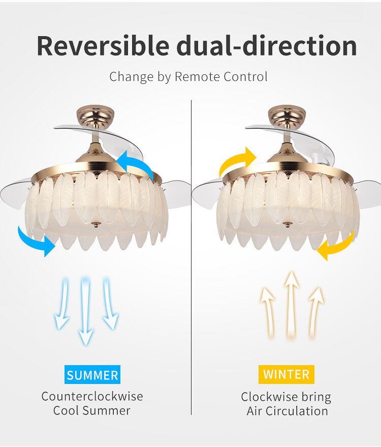 Y128 Modern Ceiling Fans with Crystal Fan Light 110/220V LED Decorative Bladeless Remote Control New Creative Design DC Motor manufacture