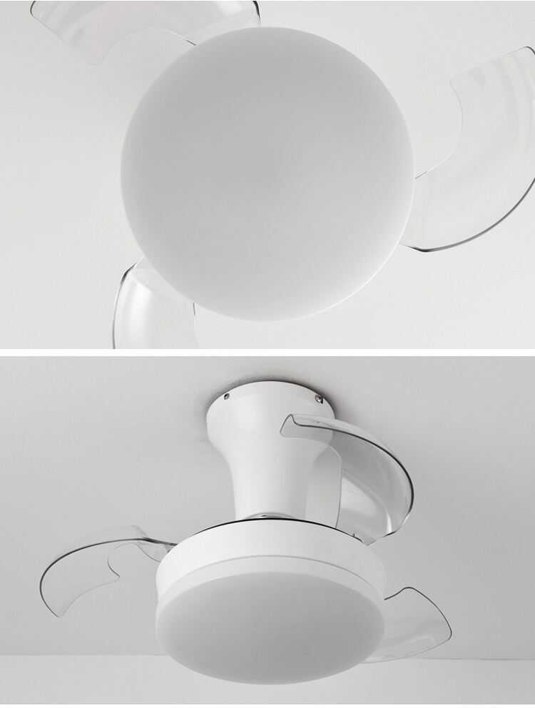 Y082 Modern Remote Control 22 Inch Bladeless 110/220v Ceiling Fans with Lights Lamp Led Designer Luz Con Ventilador Oculto Techo factory