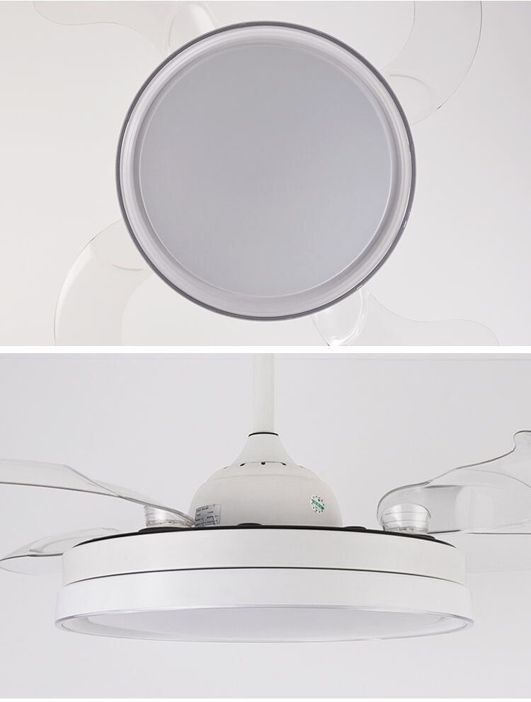 Hot Ceiling Fan with Light Fixtures for Bedroom with Remote Quiet Silence Modern Ceiling Fan with Light Uk Led Ceiling Fan Light supplier