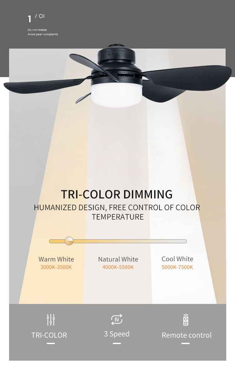 Fan Light E27 Bulb Screw Inwith Control Ceiling Fan with Light in Bulb Holder Replacement Living Room Fan Light Bulb with Remote factory