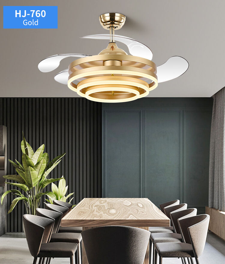Good 220v Ceiling Fan with Led Light and Remote Control Start Order Remote Control 110v Switch and Light with Fan for Bed Room supplier