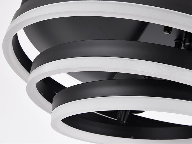 Unique Modern White Ceiling Fan with Light for Bedroom Fan Lamp 72w Led Ceiling Fans Light and Remote Control 3 Colors Dimmable details
