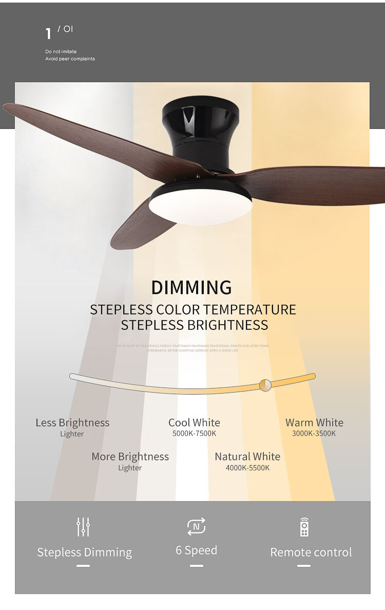 High Bright Home Fan and Light Modern Fan with Lamp White Nordic Pendant Lamp and Fan with Remote Control factory