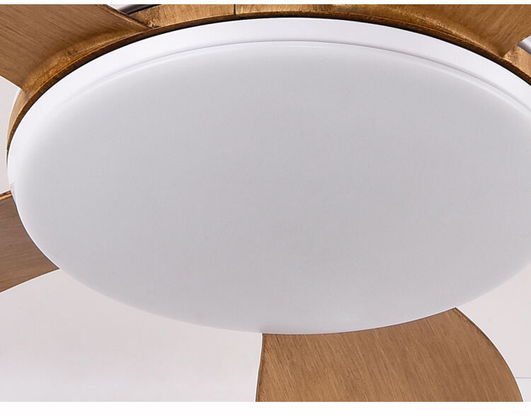 72W Flush Mount 42 in White Ceiling Fan with Light and Remote 36 42 48 52 Inch Low Profile Ceiling Fan Light and Remote Control supplier