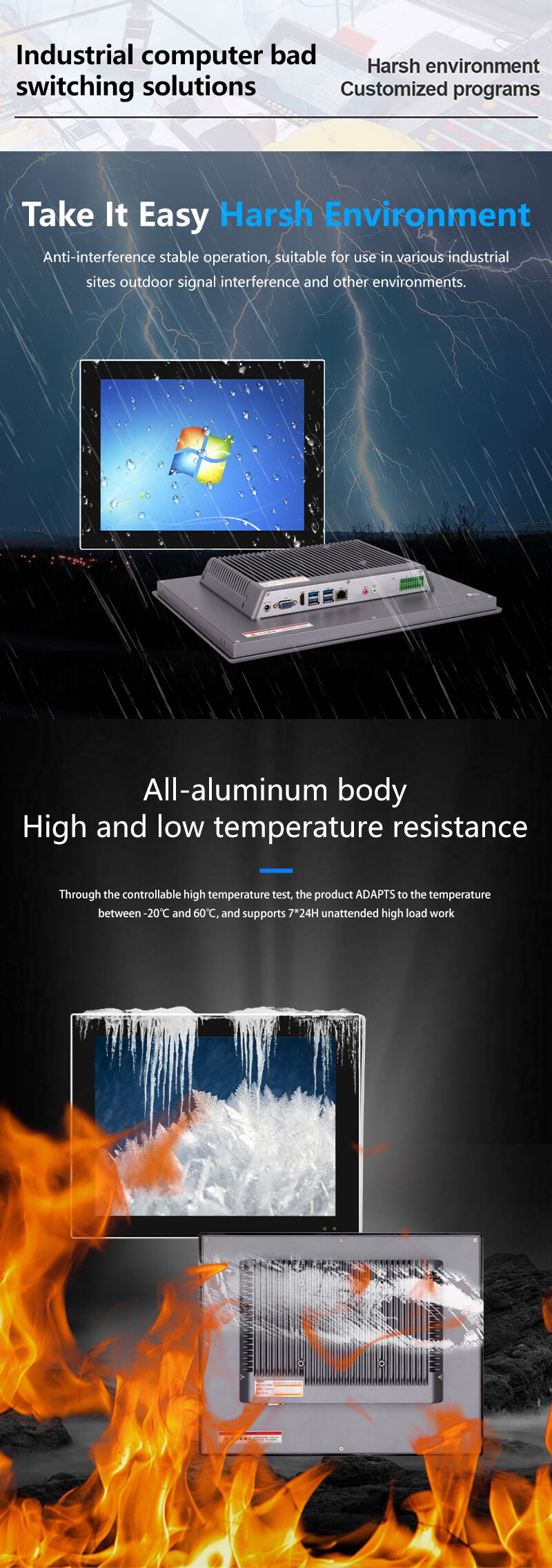 21.5 Inch Industrial Panel Pc factory