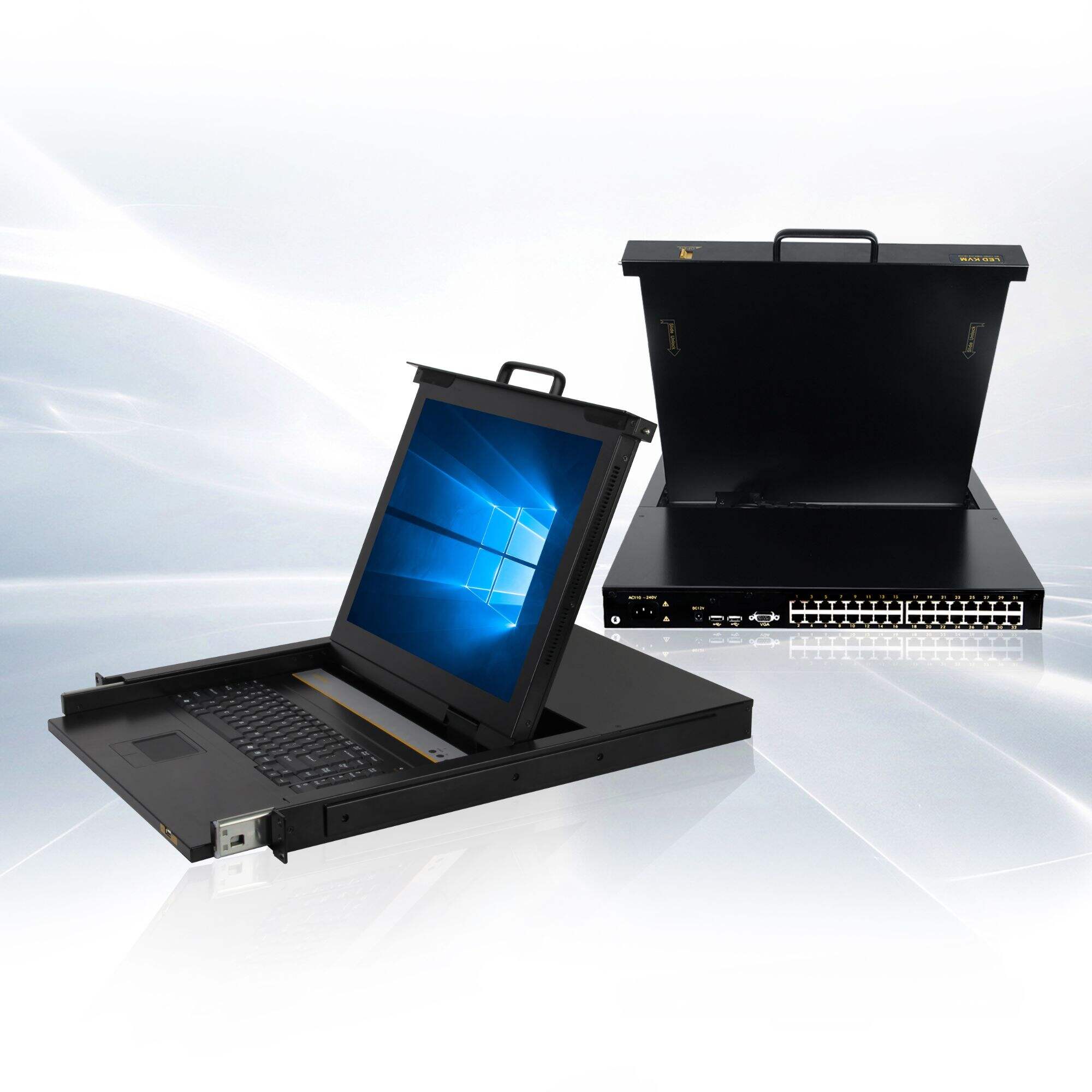 17.3 Inch LCD KVM Net Interface