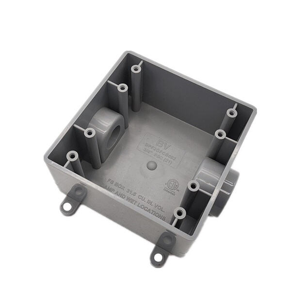 Proteja sus conexiones exteriores contra los elementos con cajas de empalmes