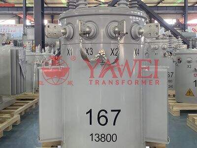 Однофазні трансформатори живлять невеликі будівлі та віддалені об'єкти