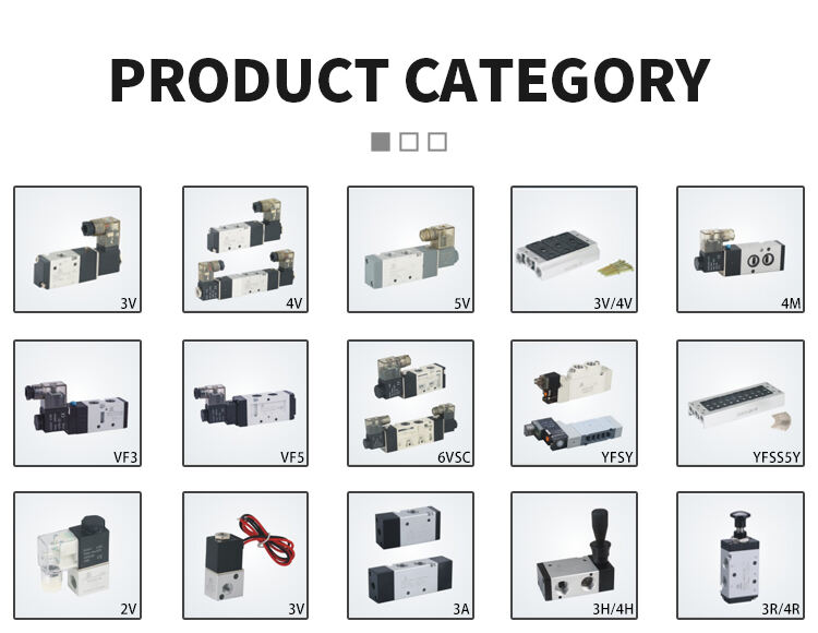 4 bsp push spring return pneumatic hand operated directional control valves-6