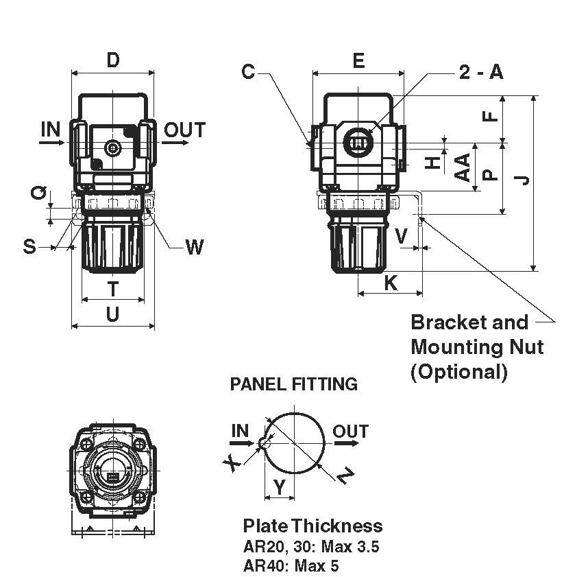 4 inch oil water separator pressure reducing valve-0