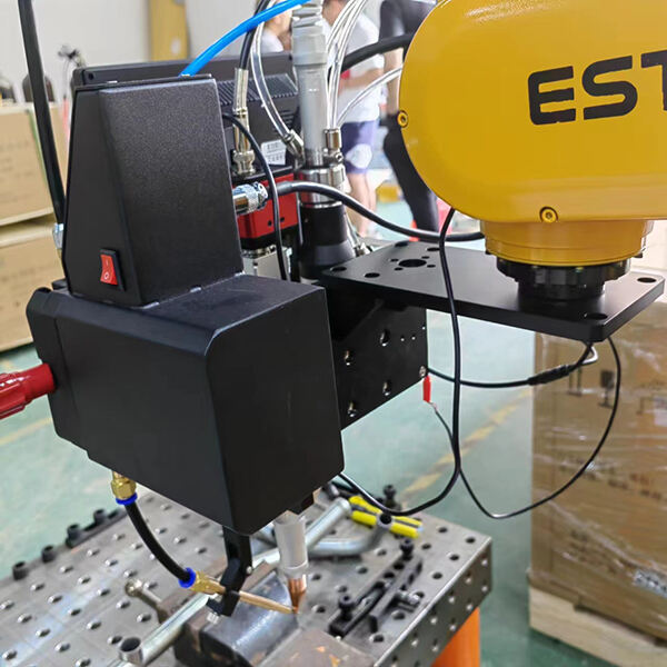 Use of Collaborative Robot Laser Welding: