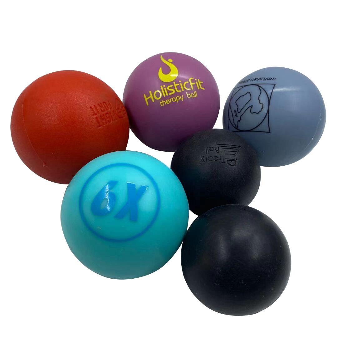 Custom Design and Logo Rubber Elastic Massage Balls factory